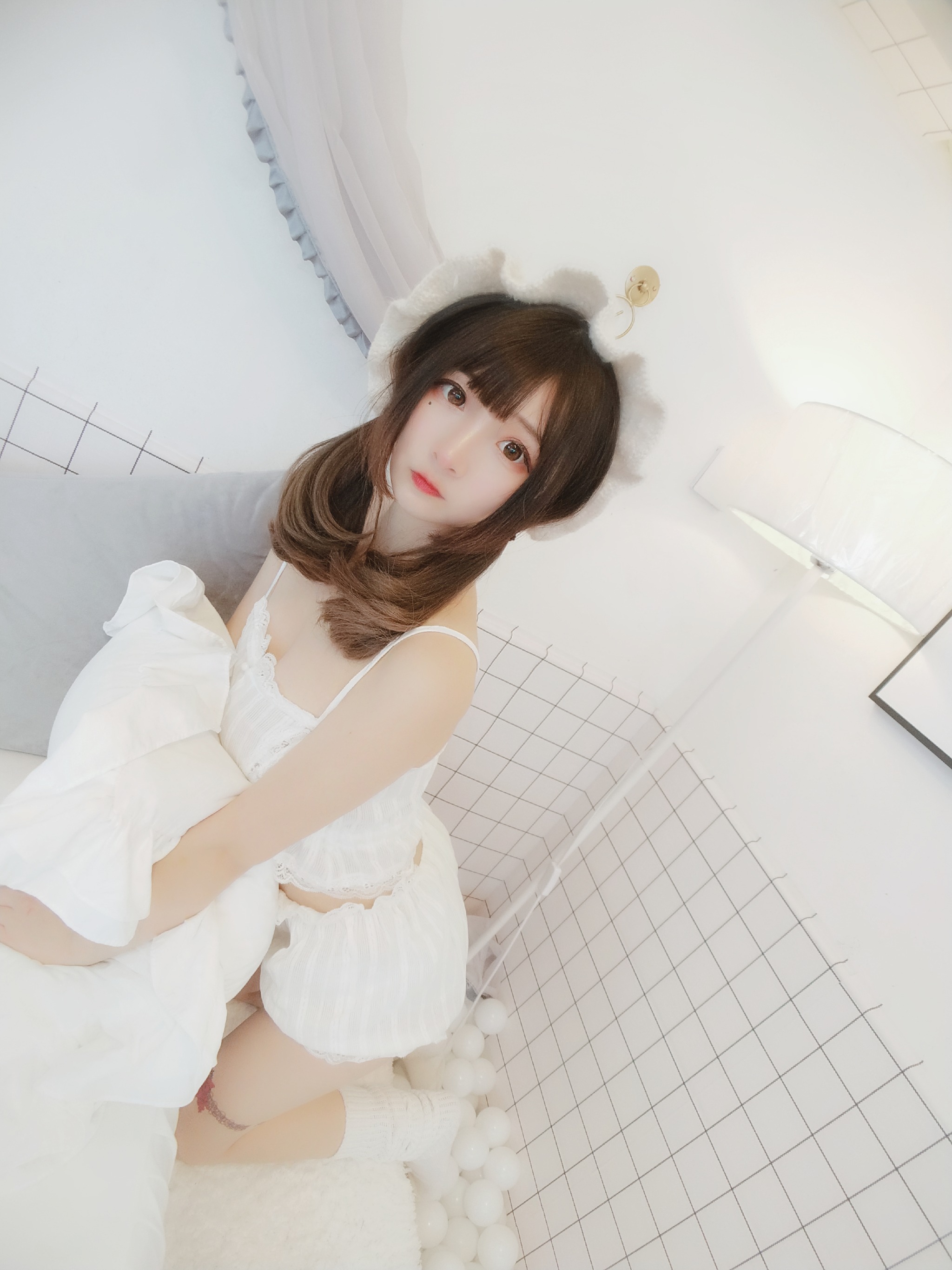 图片[1]-古川 – NO.044 少女睡衣 [16P]-XikXak